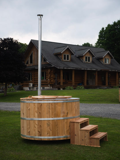 Wood Fired Hot Tub