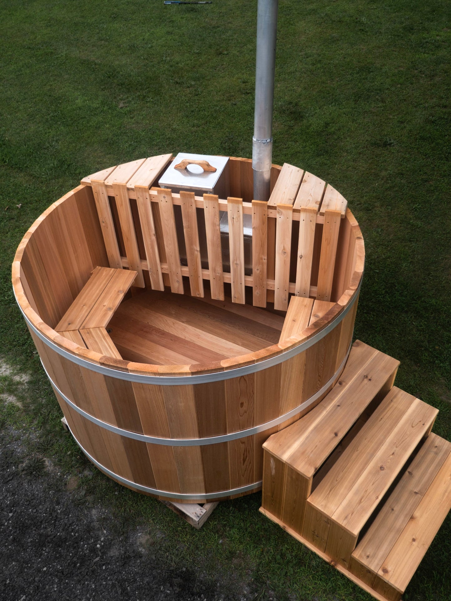 Wood Fired Hot Tub