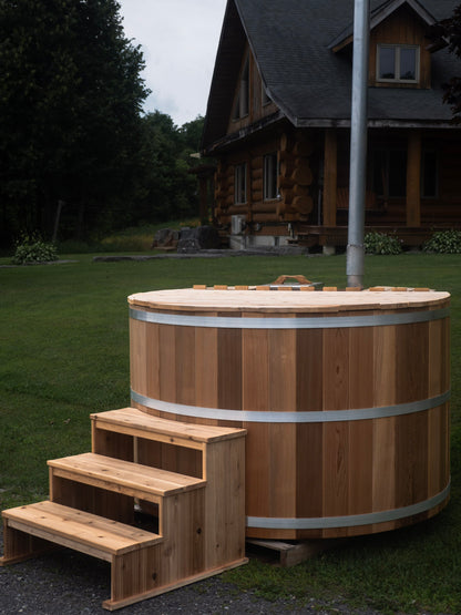 Wood Fired Hot Tub